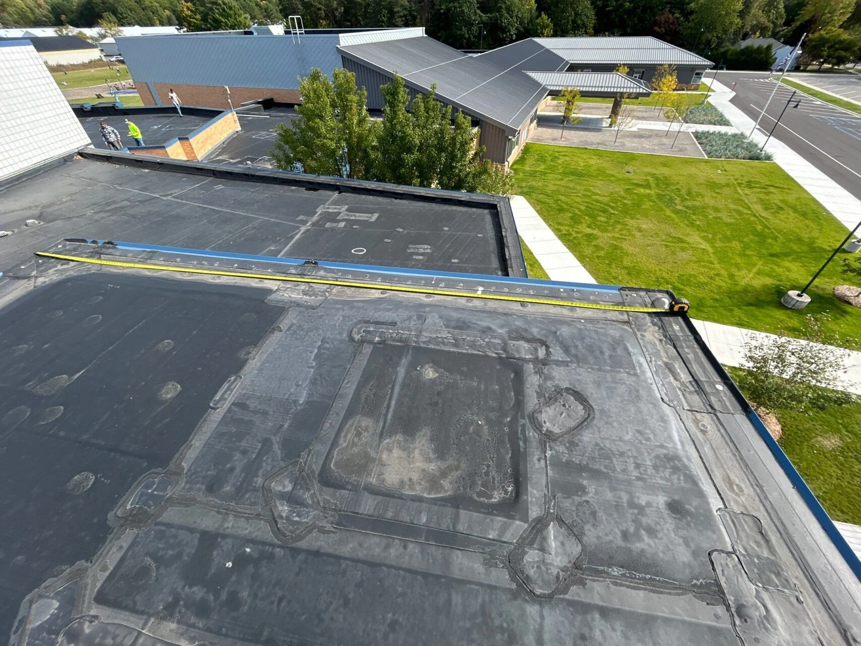 Macon flat roof replacement inspection